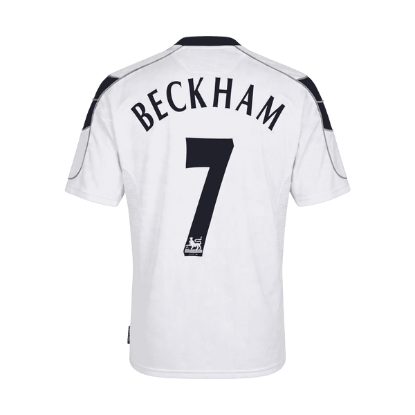 Retro fotballdrakt BECKHAM #7 Manchester United Borte 2000/01