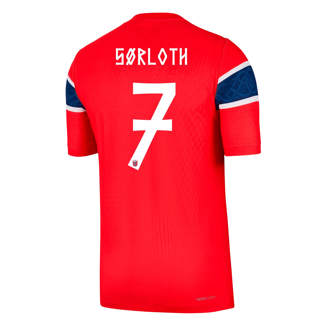 S?RLOTH #7 Norge Hjemmespillerversjon Jersey World Cup 2026