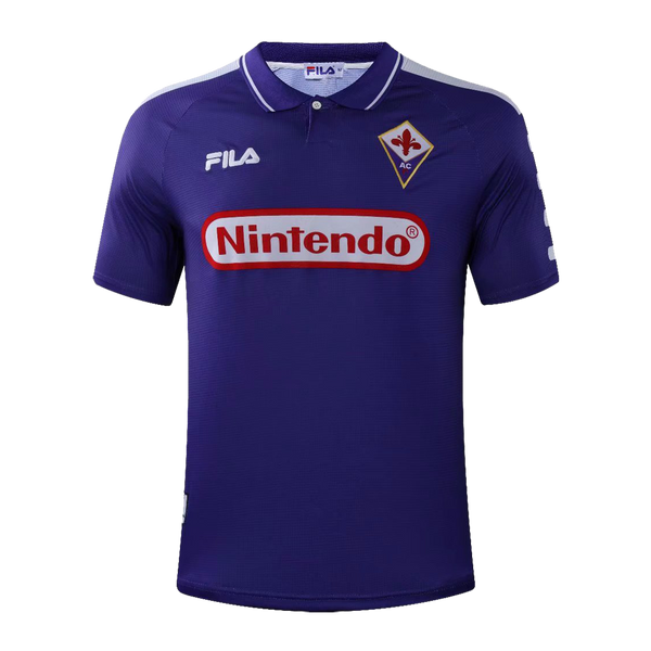 Retro jalkapallopaita Fiorentina Koti 1998/99