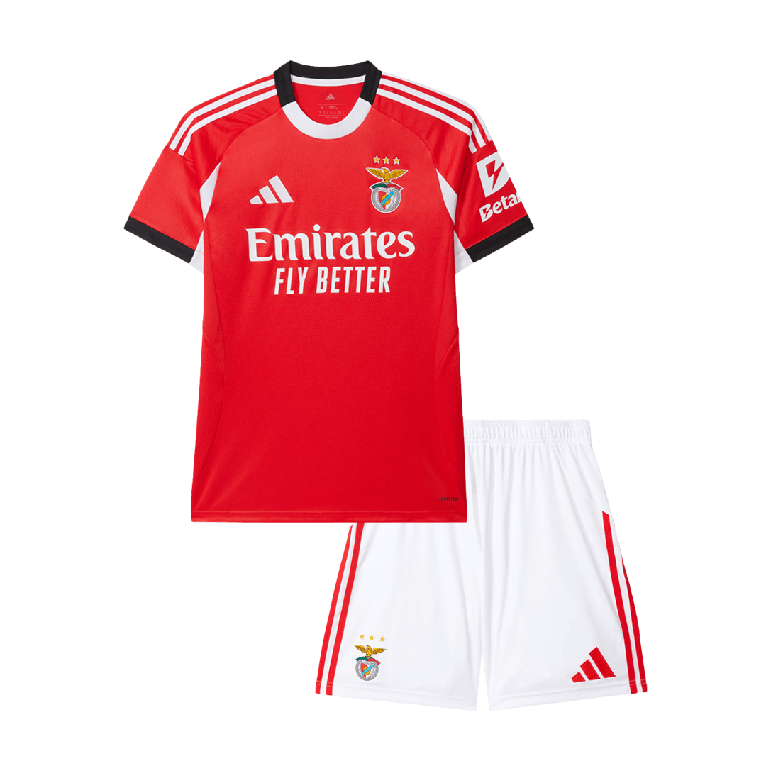 Benfica Home Kids fotballdraktersett 2025/26