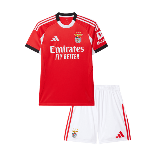 Benfica Home Kids fotballdraktersett 2025/26
