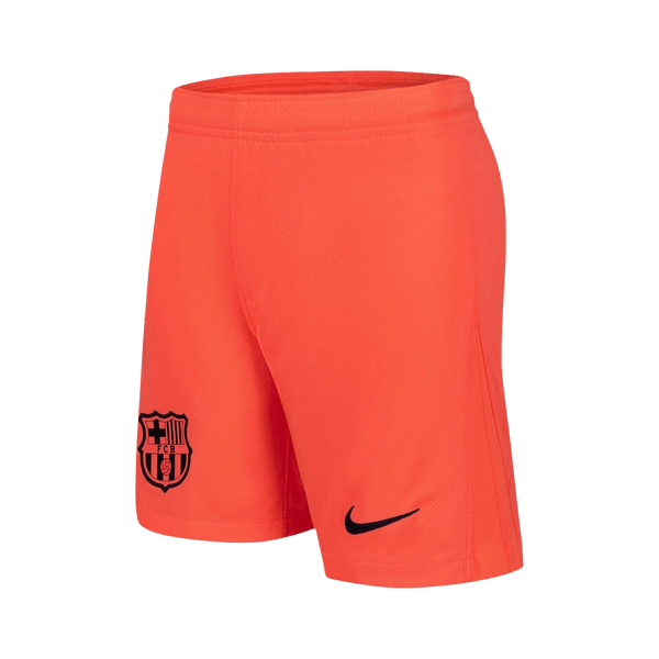 Barcelonan kolmannet vierasjalkapalloshortsit 2025/26