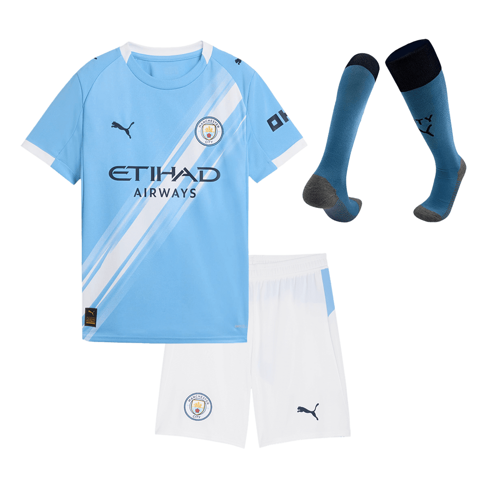 Manchester City lasten kotijalkapallopaidat 2025/26