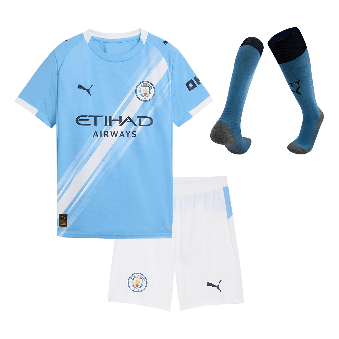 Manchester City lasten kotijalkapallopaidat 2025/26