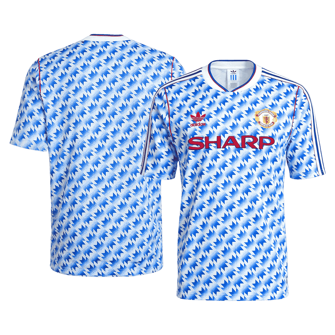Retro fotballdrakt Manchester United Borte 1990/92