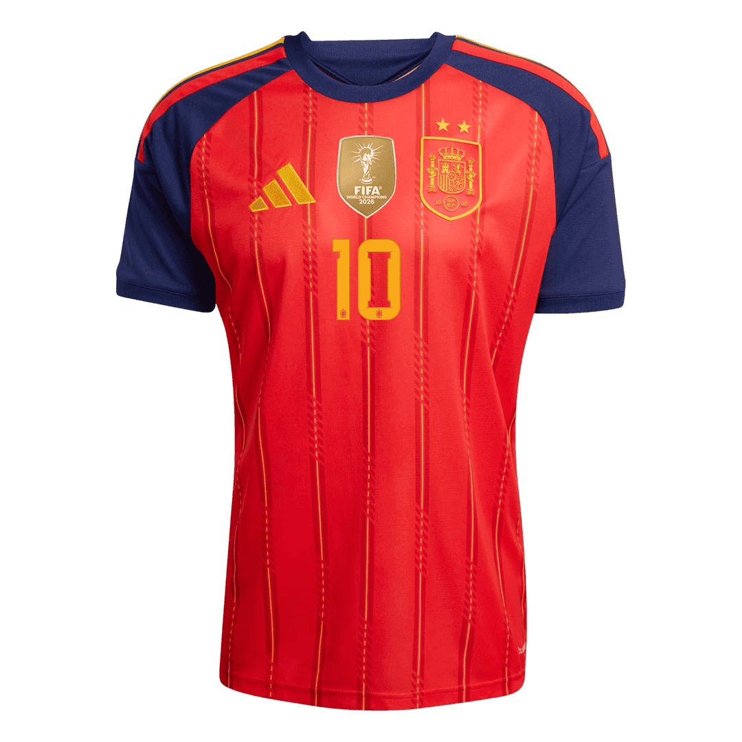 OLMO #10 Spania hjemmefotballdrakt VM 2026