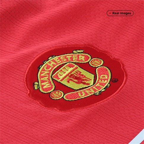 Retro fotballdrakt Manchester United Hjemme 2007/08