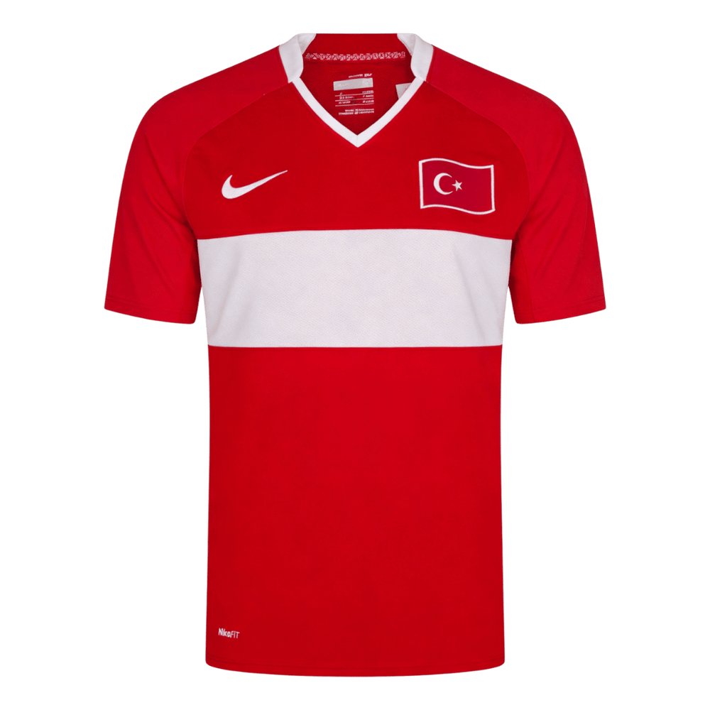 Retro jalkapallopaita Turkki Koti 2008