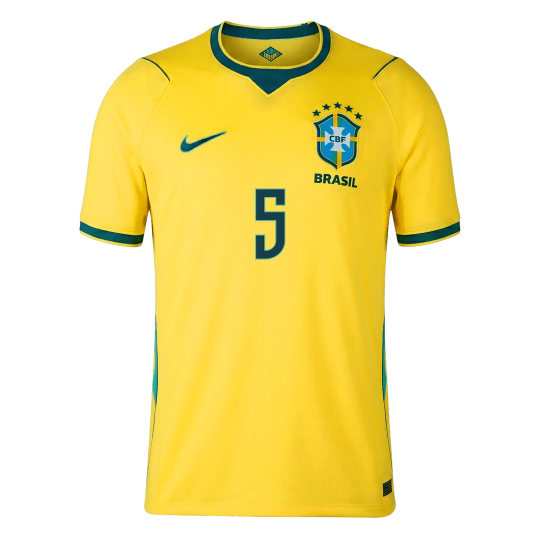 CASEMIRO #5 Brasil hjemmefotballdrakt VM 2026
