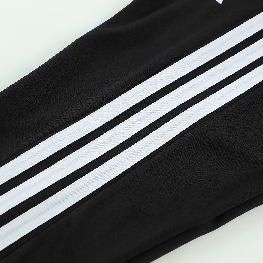Tyskland Zipper Sweatshirt Kit (Topp+bukser) 2026 Hvit