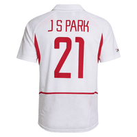 Retro Jersey JS Park #21 Sør-Korea Borte-VM 2002