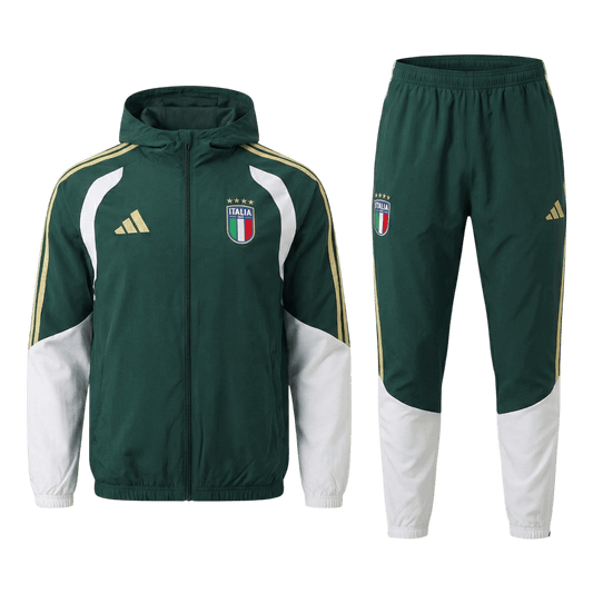 Italia Huppari Verryttelyasu 2026 Vihreä