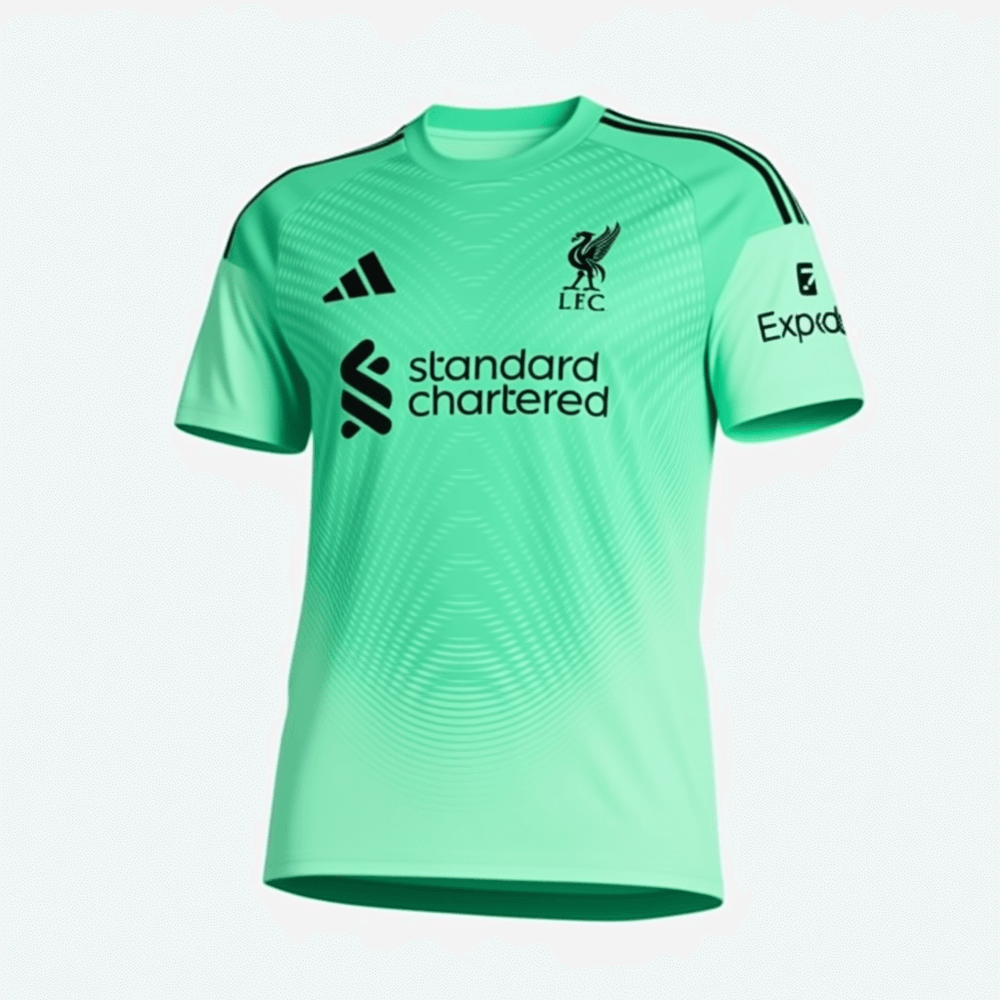 Liverpool Målvakt Fotballdrakt 2025/26 Grønn