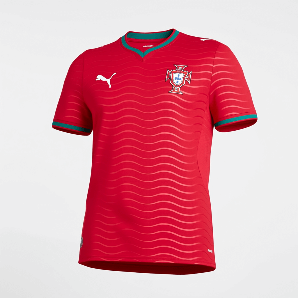 Portugal Hjemmespillerversjon Jersey World Cup 2026