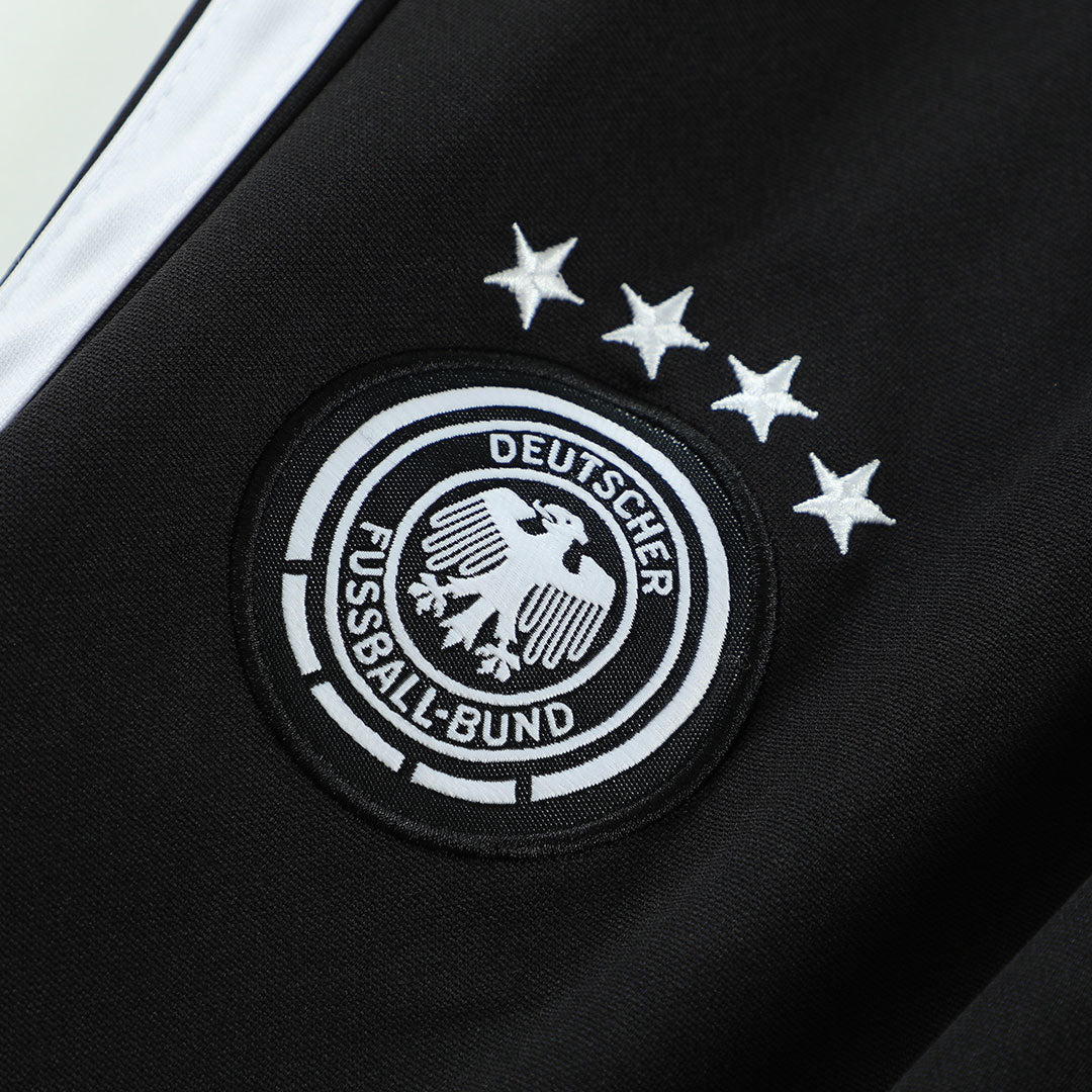 Germany 1/4 Zip Tracksuit 2026 Svart