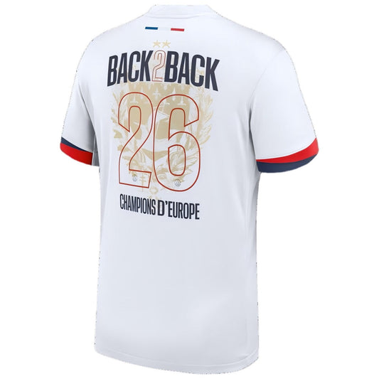 Champions of Europe #26 PSG Bortefotballdrakt 2024/26