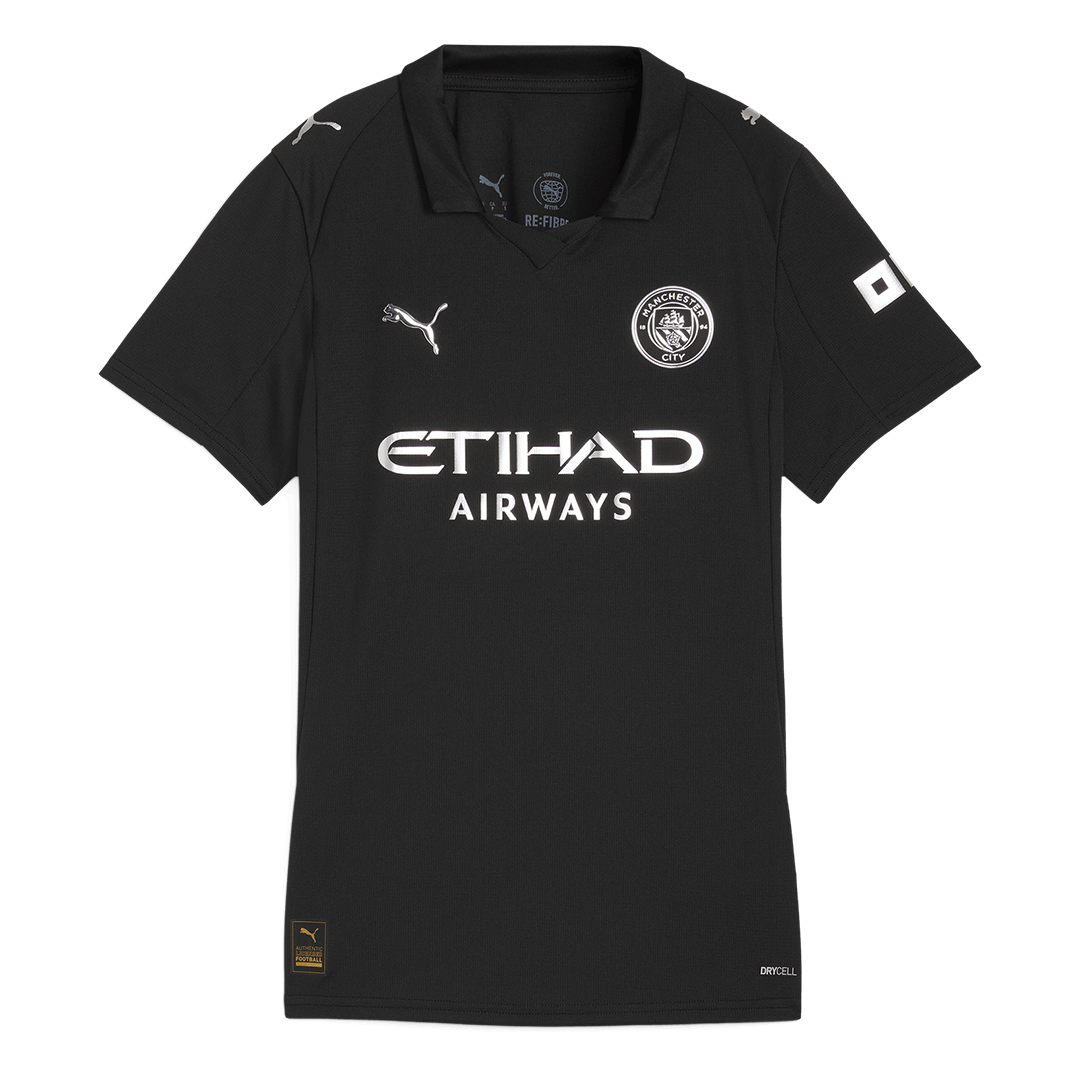 Manchester City, kvinner, bortetrøye 2025/26
