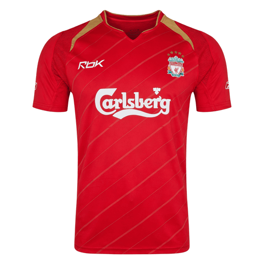 Retro fotballdrakt Liverpool hjemme 2005/06