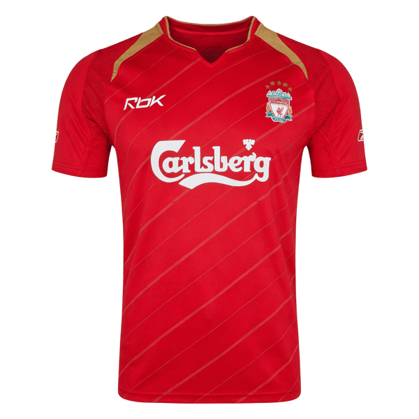 Retro fotballdrakt Liverpool hjemme 2005/06