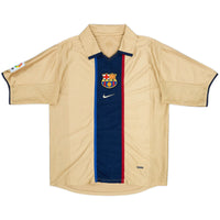 Retro fotballdrakt Barcelona Borte 2001/03