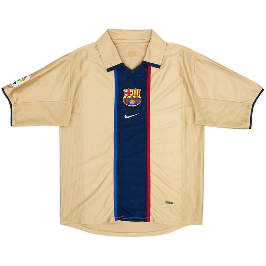 Retro fotballdrakt Barcelona Borte 2001/03