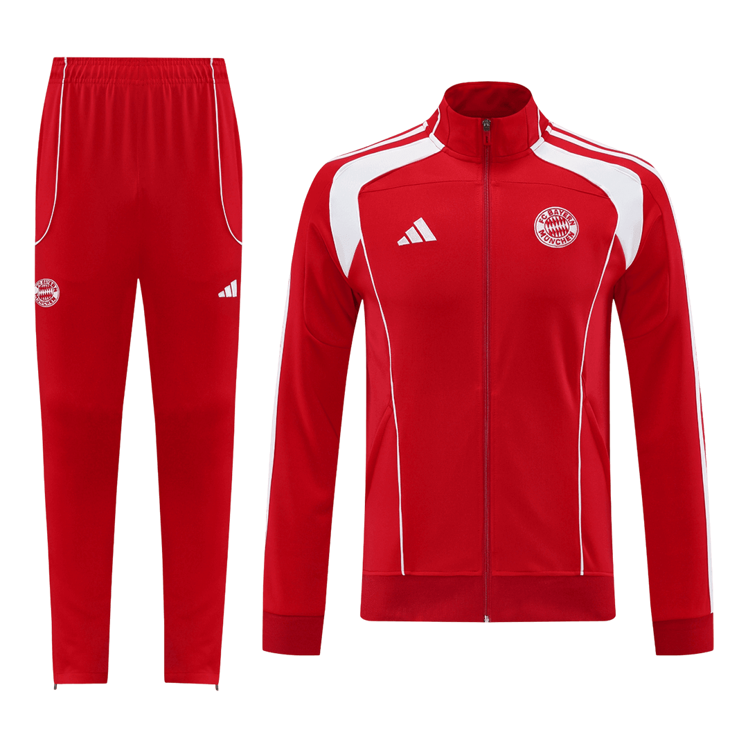 Bayern Munich jakke treningsdress 2025/26 Rød