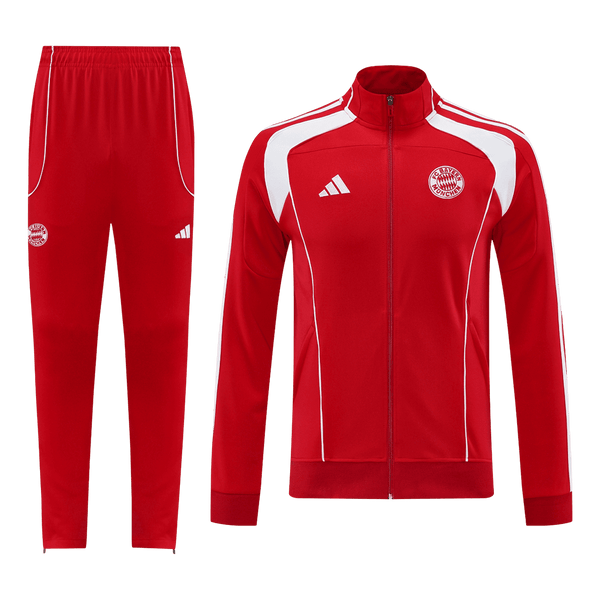 Bayern Munich jakke treningsdress 2025/26 Rød