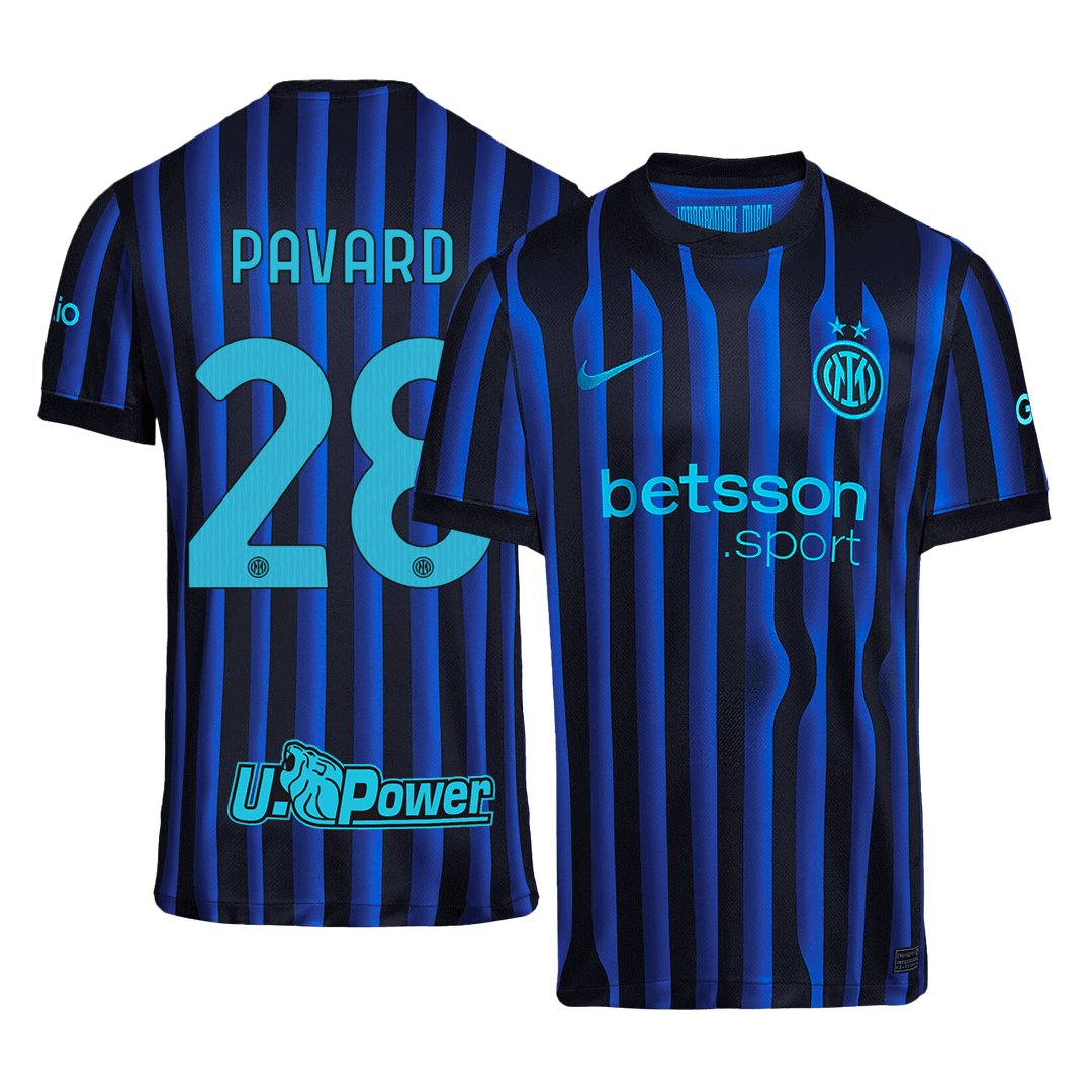 PAVARD #28 Inter Milan hjemmefotballdrakt 2025/26