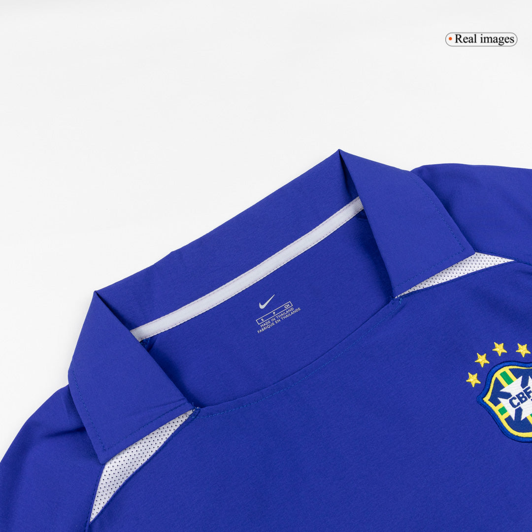 Retro fotballdrakt Brasil borte 2002