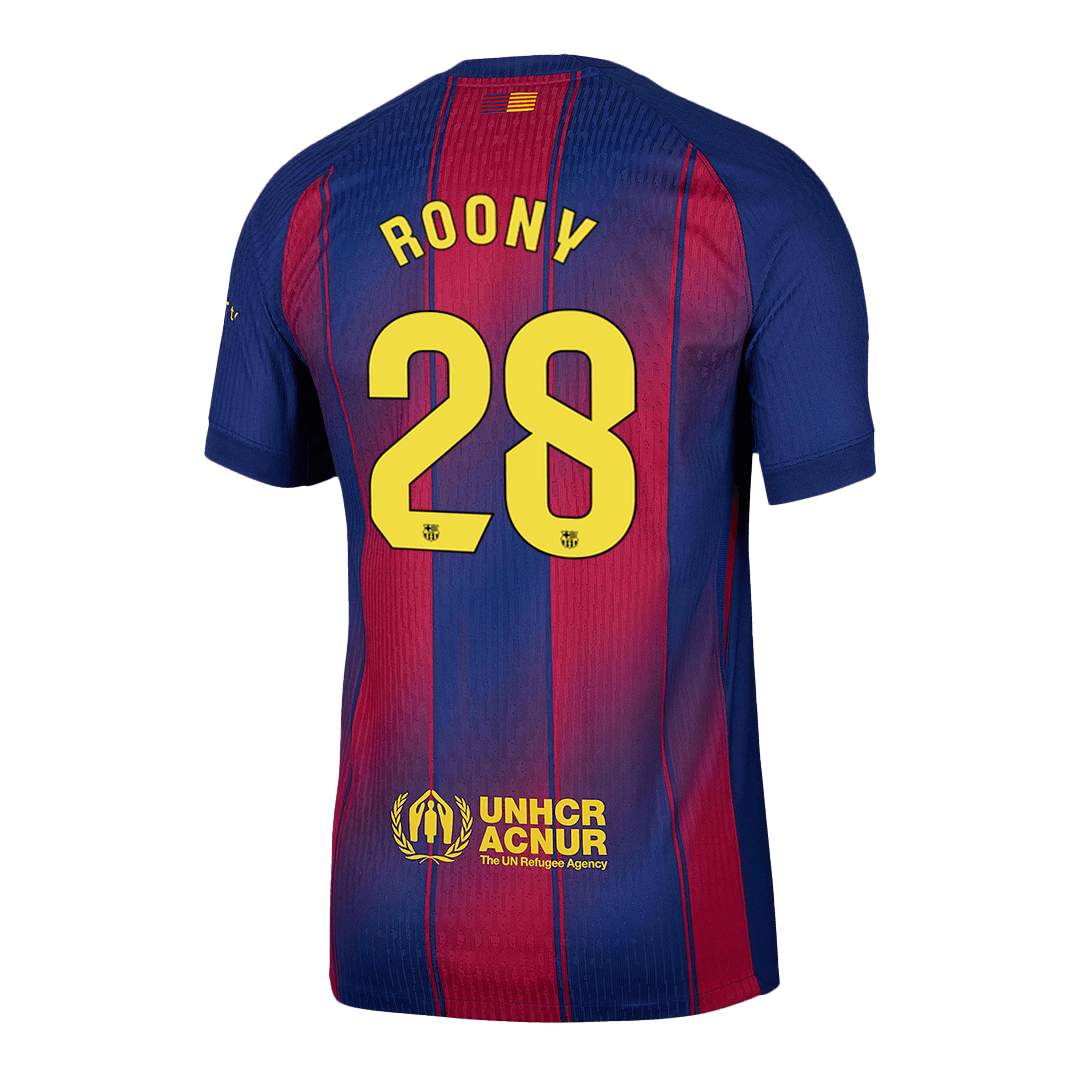 ROONY #28 Barcelona Hjemmespillerversjon Trøye 2025/26