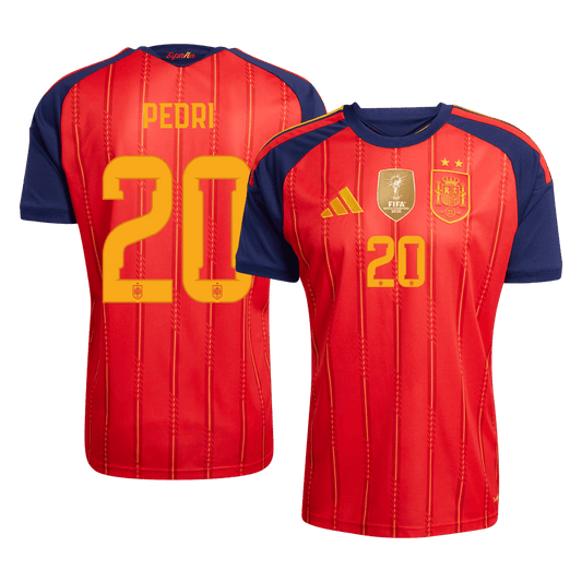 PEDRI #20 Spania hjemmefotballdrakt VM 2026