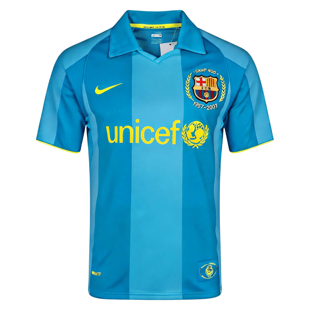 Retro fotballdrakt Barcelona Borte 2007/08