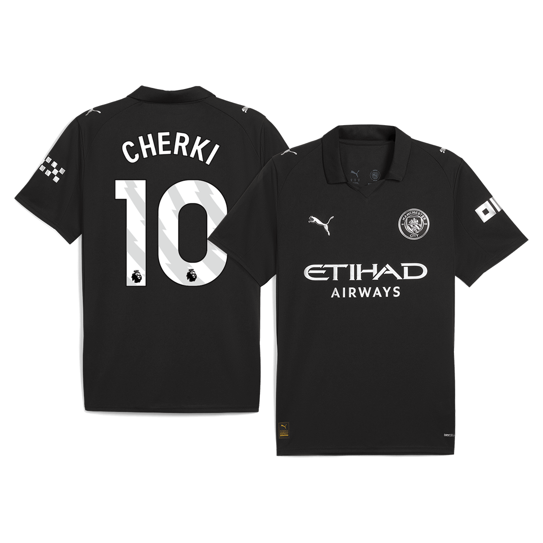 CHERKI #10 Manchester City Bortefotballdrakt 2025/26