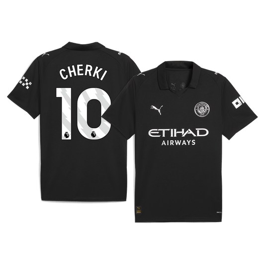 CHERKI #10 Manchester City Bortefotballdrakt 2025/26