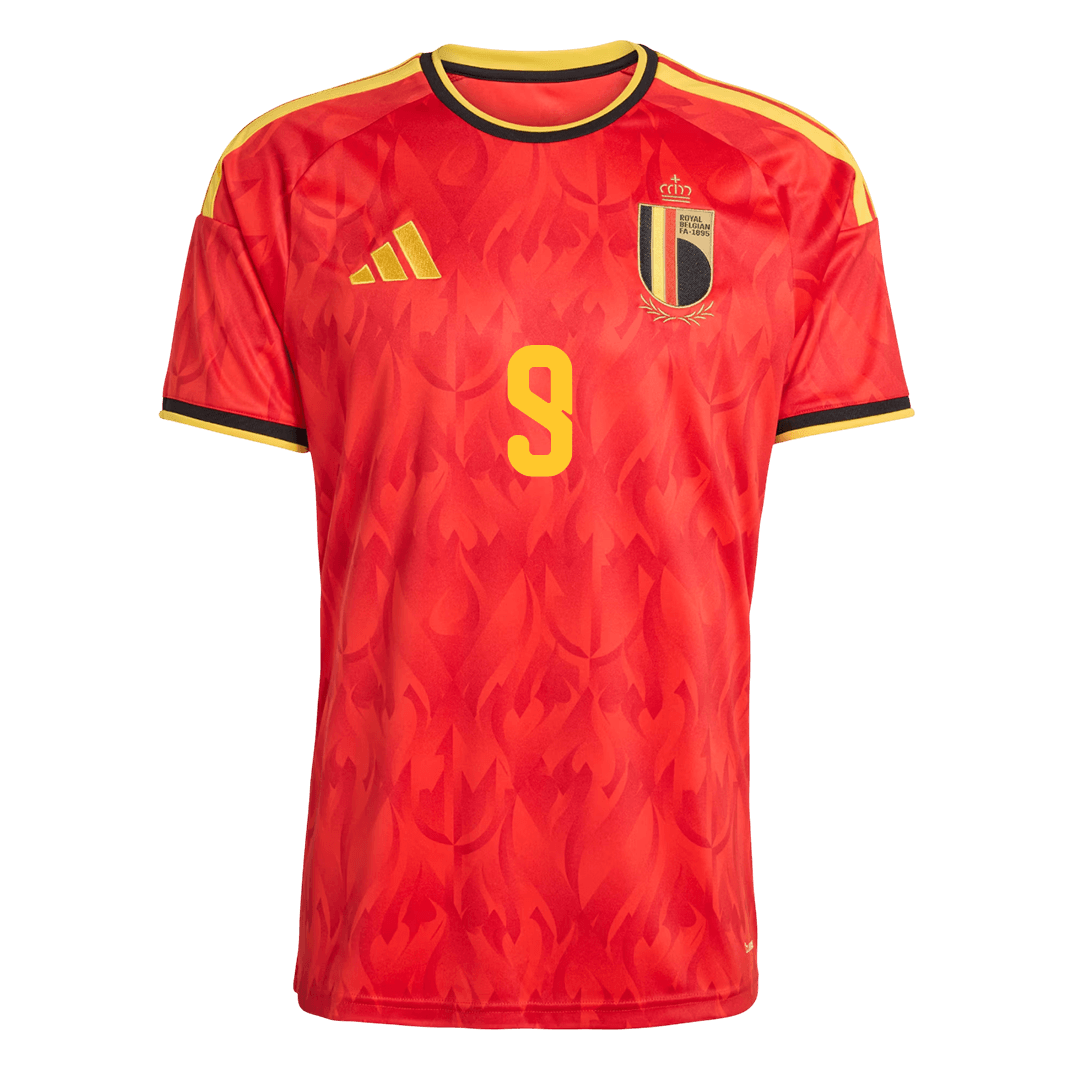 LUKAKU #9 Belgia hjemmefotballdrakt VM 2026
