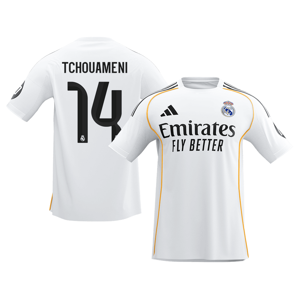 TCHOUAMENI #14 Real Madrid kotipaita 2025/26