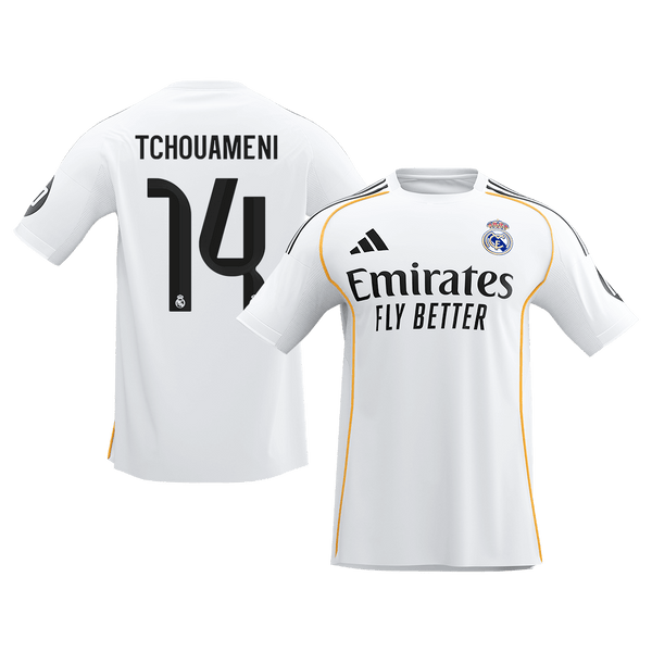 TCHOUAMENI #14 Real Madrid kotipaita 2025/26