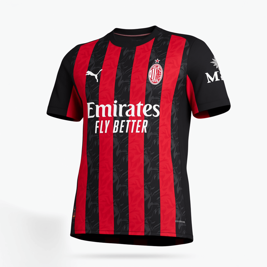 AC Milan Autentisk hjemmefotballdrakt 2025/26