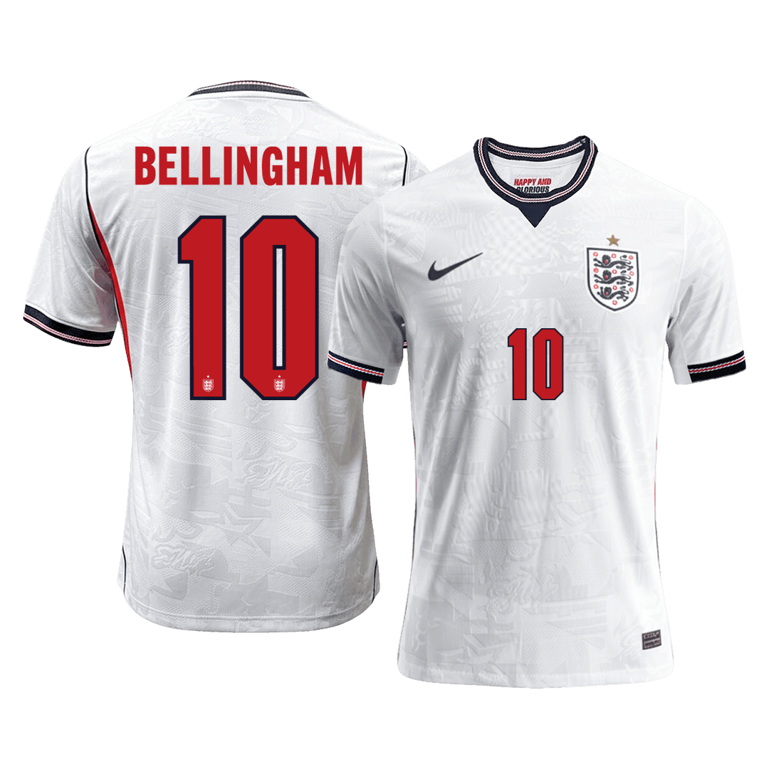 BELLINGHAM #10 England Hjemmespillerversjon Jersey World Cup 2026