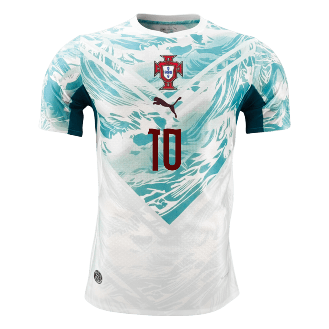 BERNARDO #10 Portugal Bortespillerversjon Jersey World Cup 2026