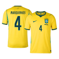 MARQUINHOS #4 Brasil kotijalkapallopaita World Cup 2026