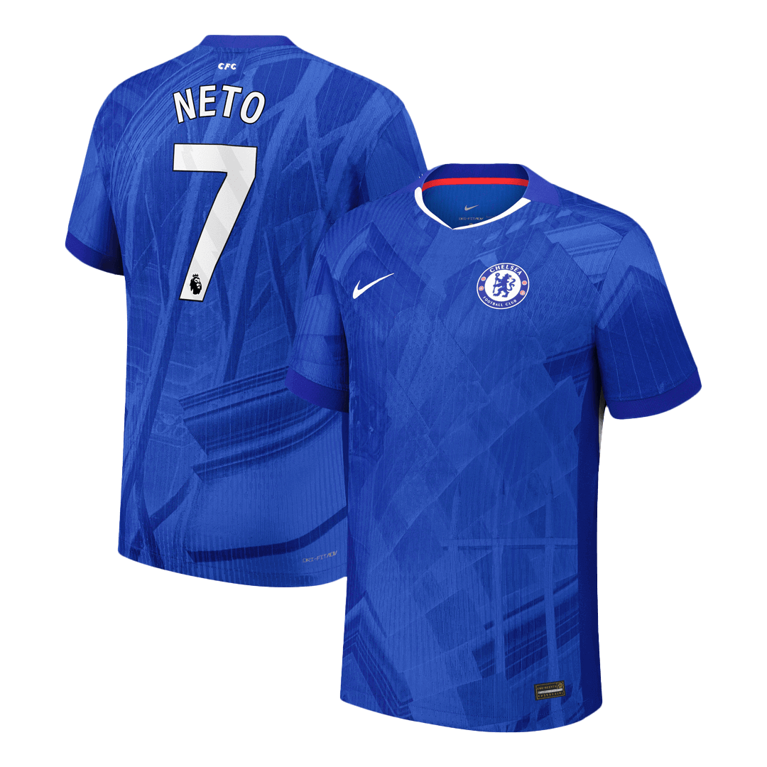 NETO #7 Chelsea Home Autentisk Fotballdrakt 2025/26