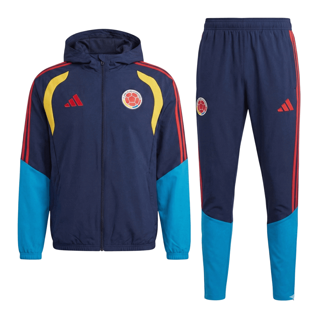 Colombia hettegenser treningsdress 2026 marine