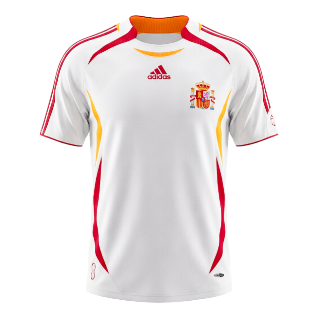 Retro fotballdrakt Spania borte 2006
