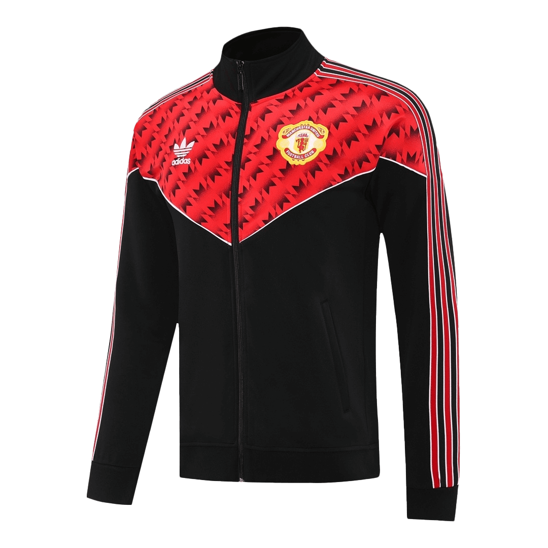 Manchester United jakke treningsdress 2025/26 rød&svart