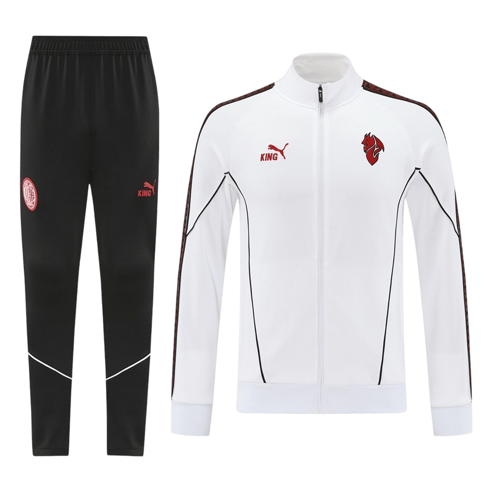 AC Milan -takki, verryttelypuku 2025/26, valkoinen
