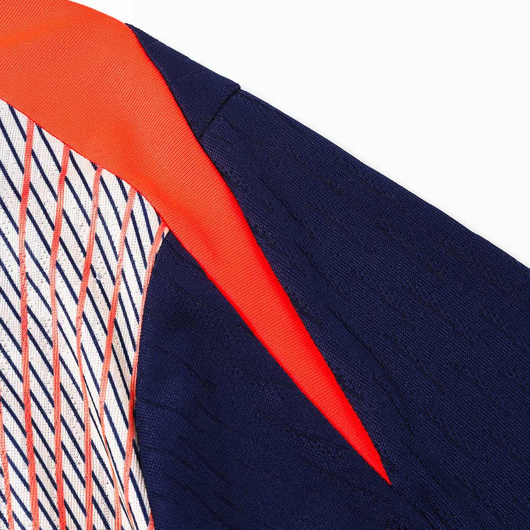 Barcelona 1/4 Zip Tracksuit 2025/26 Barn Svart&Orange