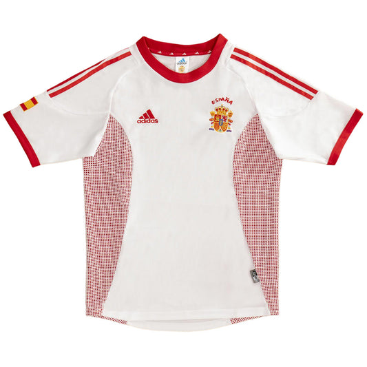 Retro fotballdrakt Spania borte-VM 2002