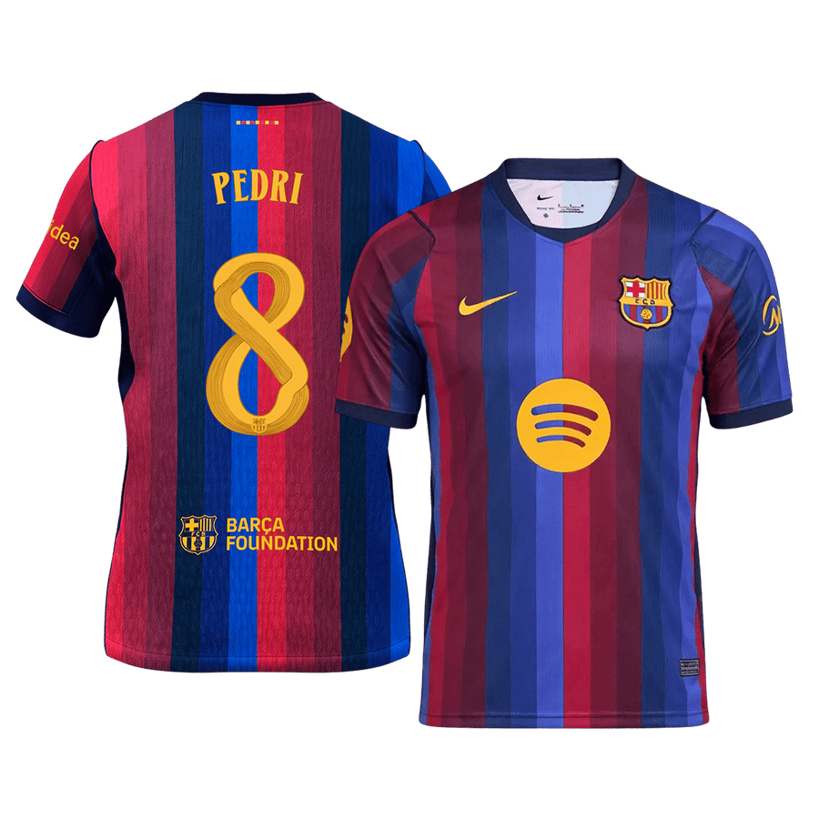 PEDRI #8 Barcelona hjemmefotballdrakt 2026/27 -UCL