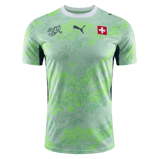 Sveits Bortespillerversjon Jersey World Cup 2026